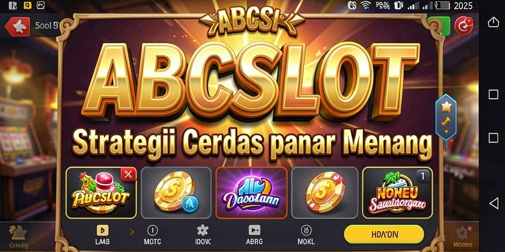 Tampilan gameplay menarik dari ABCSLOT dengan kompleksitas strategi.