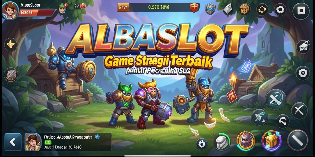 Screenshot permainan ALBASLOT dengan gameplay menarik dan tantangan strategi.