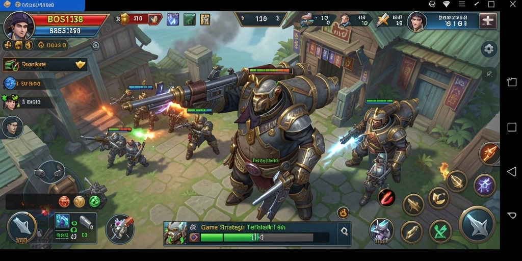 Tampilan gameplay <strong>BOS138</strong> yang strategis dan mendalam.