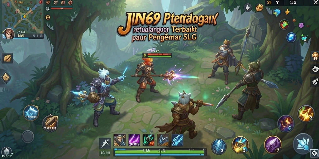 Tampilan gameplay JIN69 yang menarik dalam pertempuran strategis.