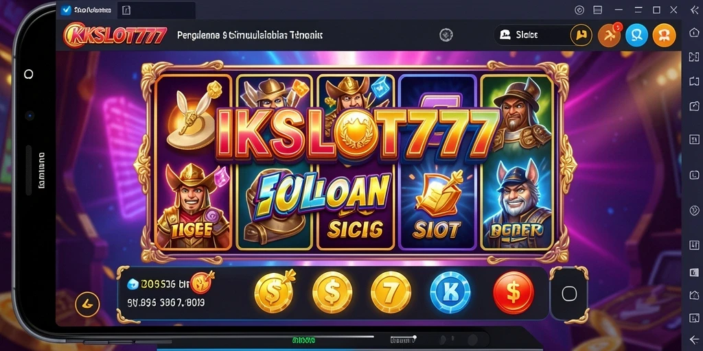 Tampilan permainan slot yang menakjubkan dan interaktif.