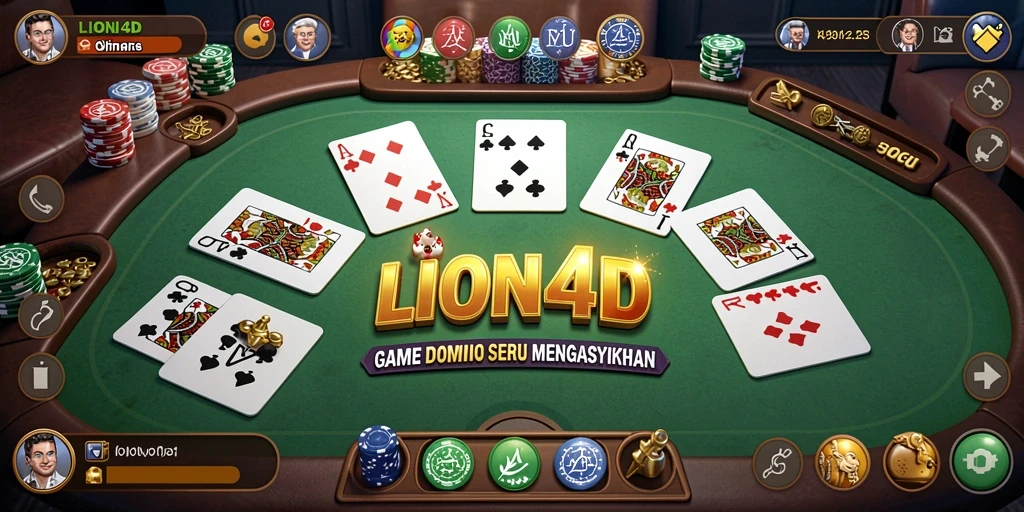 Tampilan menarik dari gameplay seru LION4D.