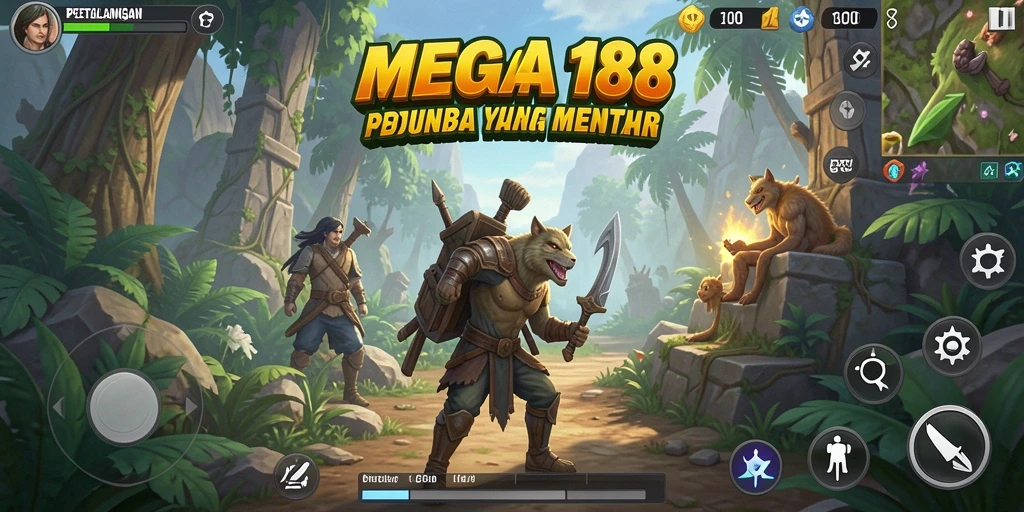 Screenshot MEGA188 menunjukkan petualangan seru di dunia yang menakjubkan.