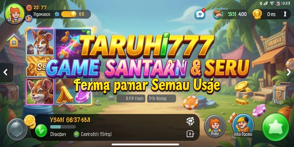 Tampilan gameplay TARUH777 yang menyenangkan dan intuitif.